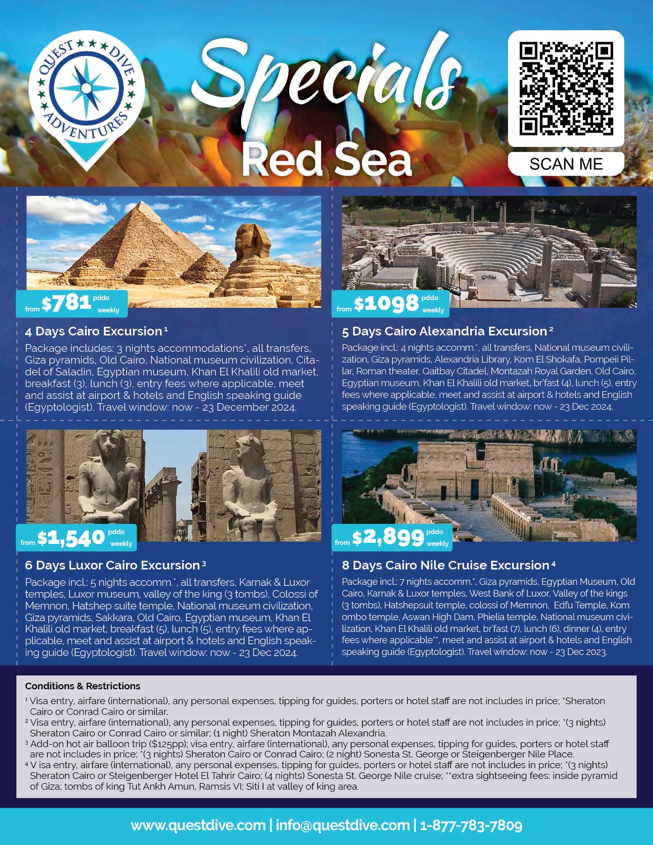 Red sea specials